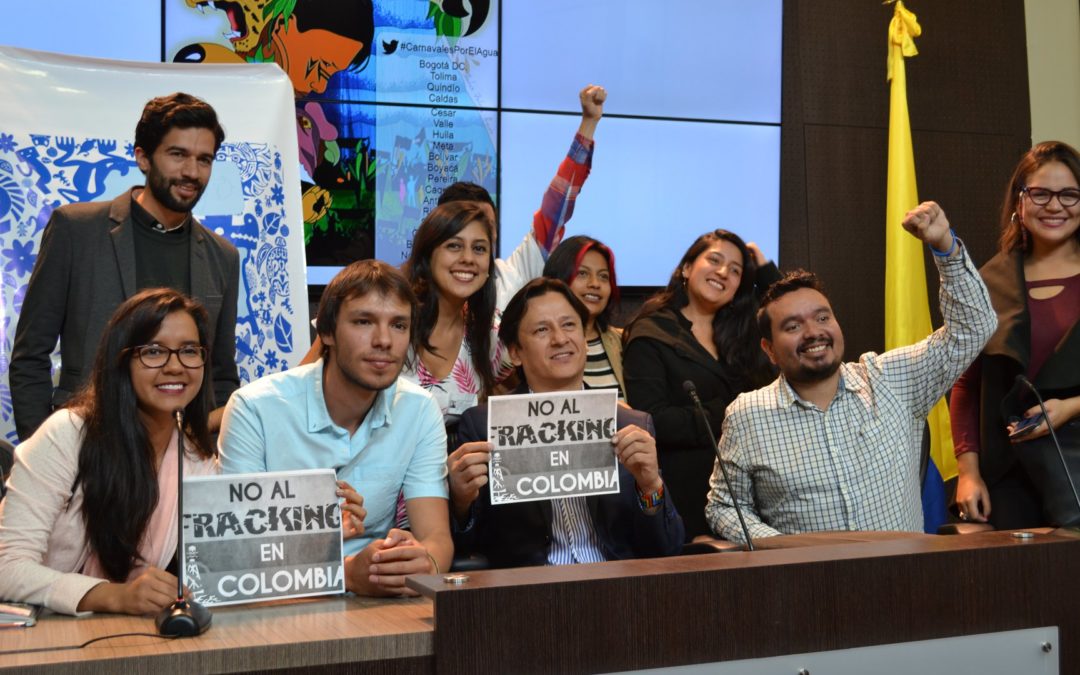 Rueda de prensa Colombia libre de Fracking