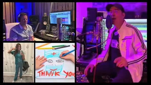 “Héroes”, la canción de Sady Ramírez, Richie Rey y sus amigos, en honor a los trabajadores de la salud