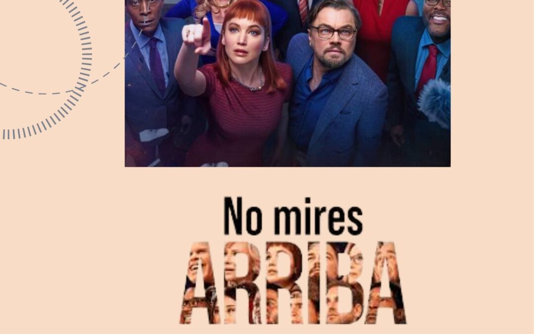 No mires arriba. ¿A quién le creo?